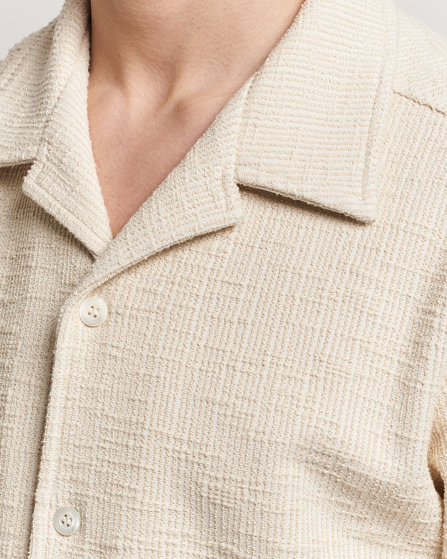 Herren | Hemden | NN07 | Julio Short Sleeve Shirt Ecru