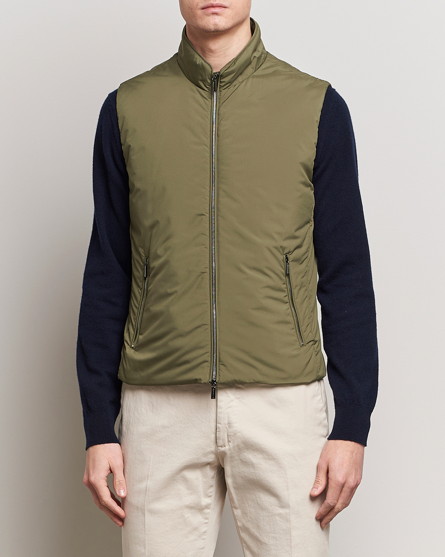 Herren | Stilvolle Jacken | MooRER | Senio Padded Vest Green