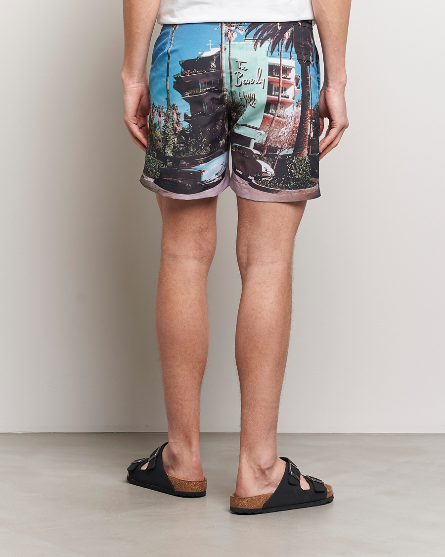 Herren | Badehosen | Orlebar Brown | Bulldog Photographic Swimshorts Beverly Hills