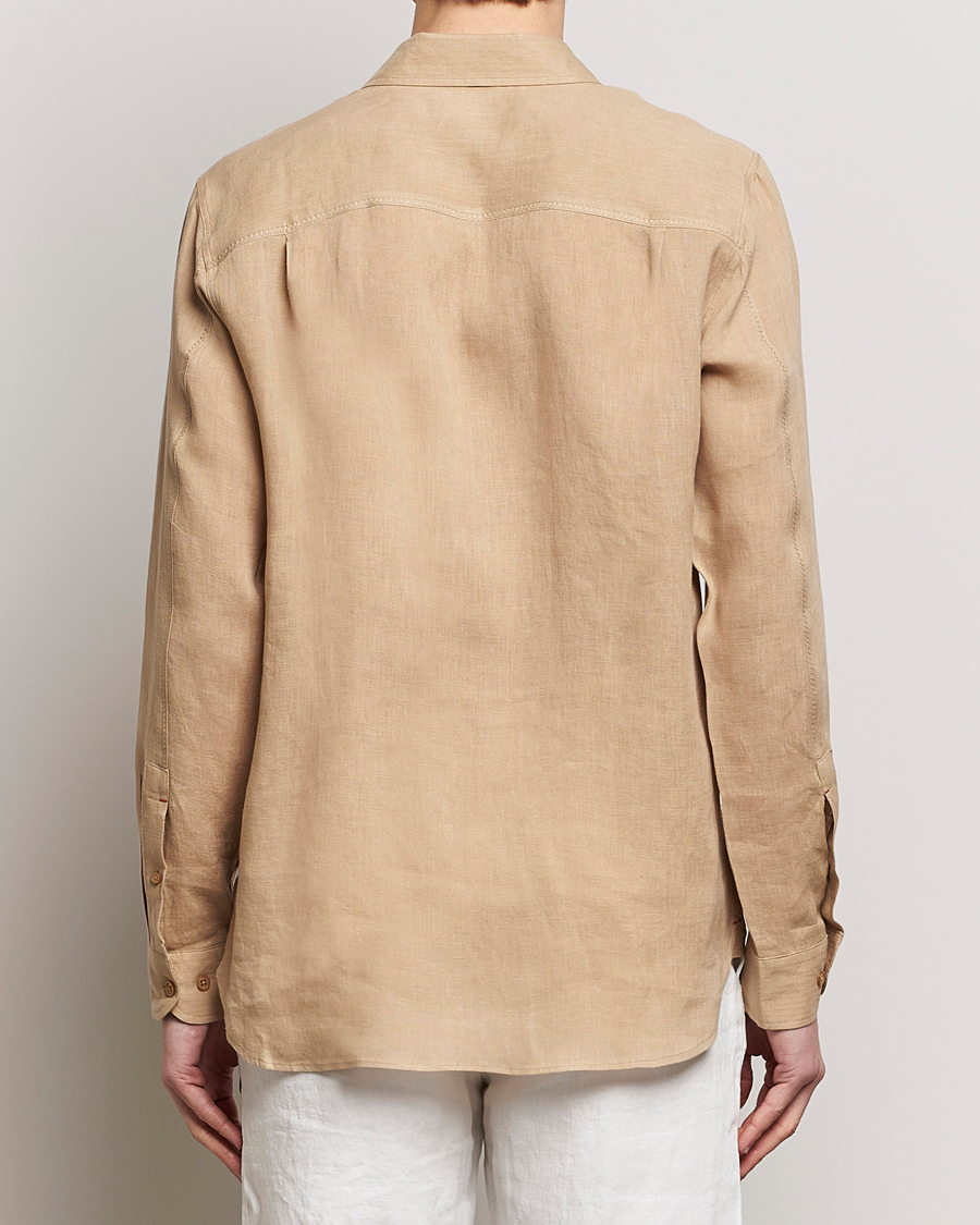 Herren | Hemden | Orlebar Brown | Justin Linen Shirt Biscuit