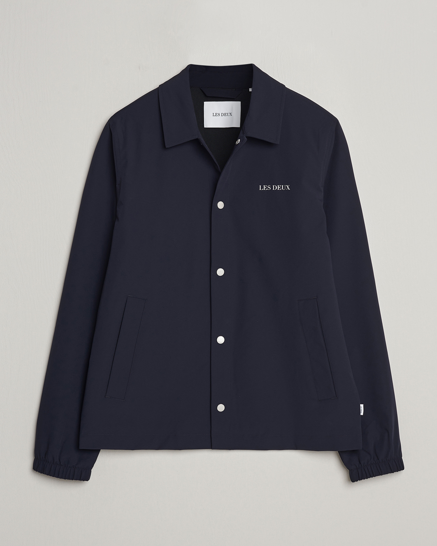 Herren | Jacken | LES DEUX | Idris Coach Jacket Dark Navy