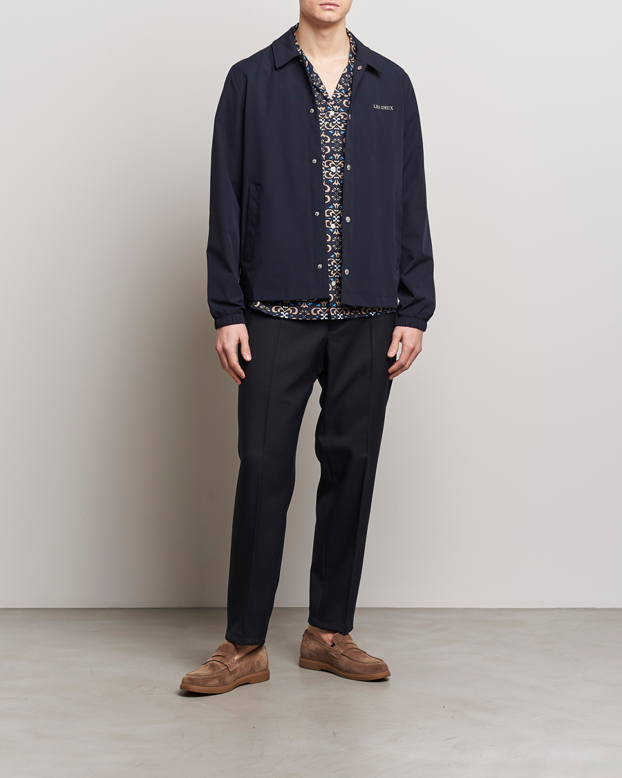 Herren | Jacken | LES DEUX | Idris Coach Jacket Dark Navy
