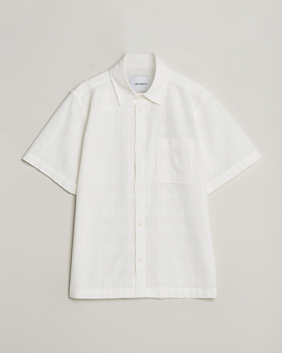 Herren | Hemden | LES DEUX | Charlie Short Sleeve Shirt Light Ivory