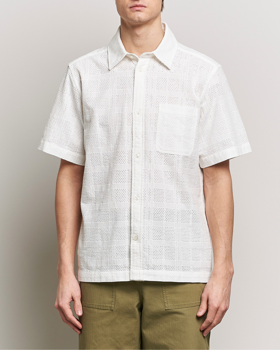 Herren | Kleidung | LES DEUX | Charlie Short Sleeve Shirt Light Ivory