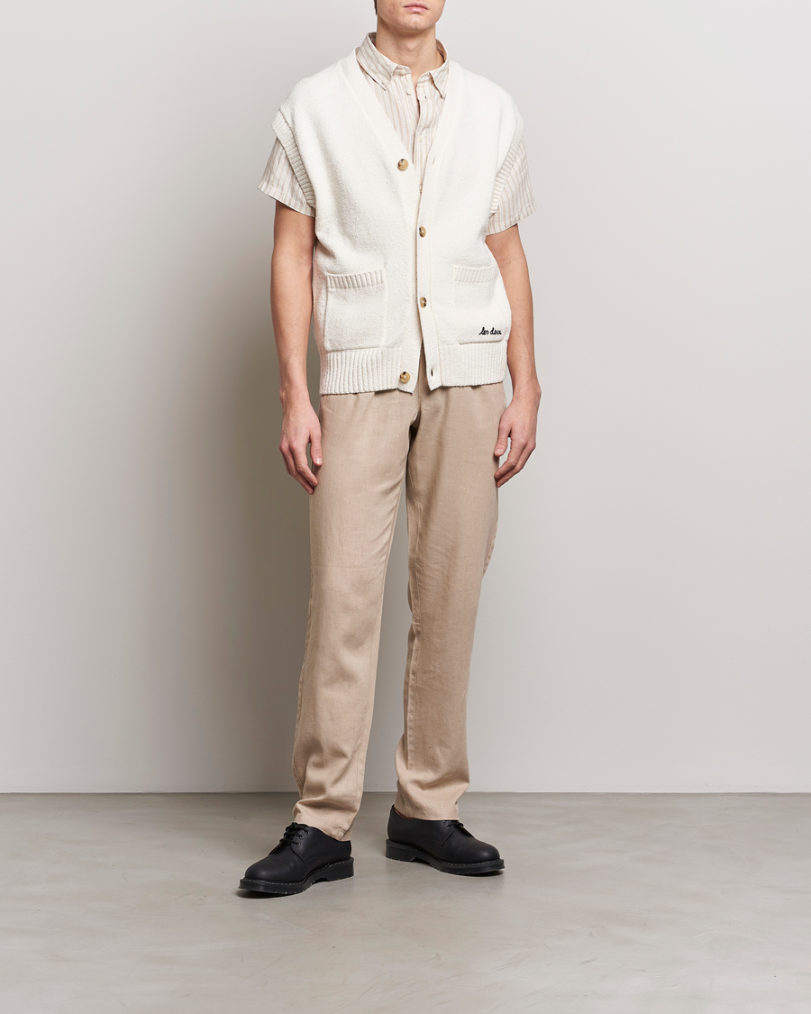 Herren | Pullover | LES DEUX | Brad Cardigan Vest Ivory