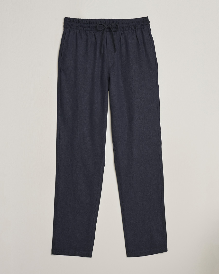 Herren | Hosen | LES DEUX | Patrick Linen Pants Dark Navy