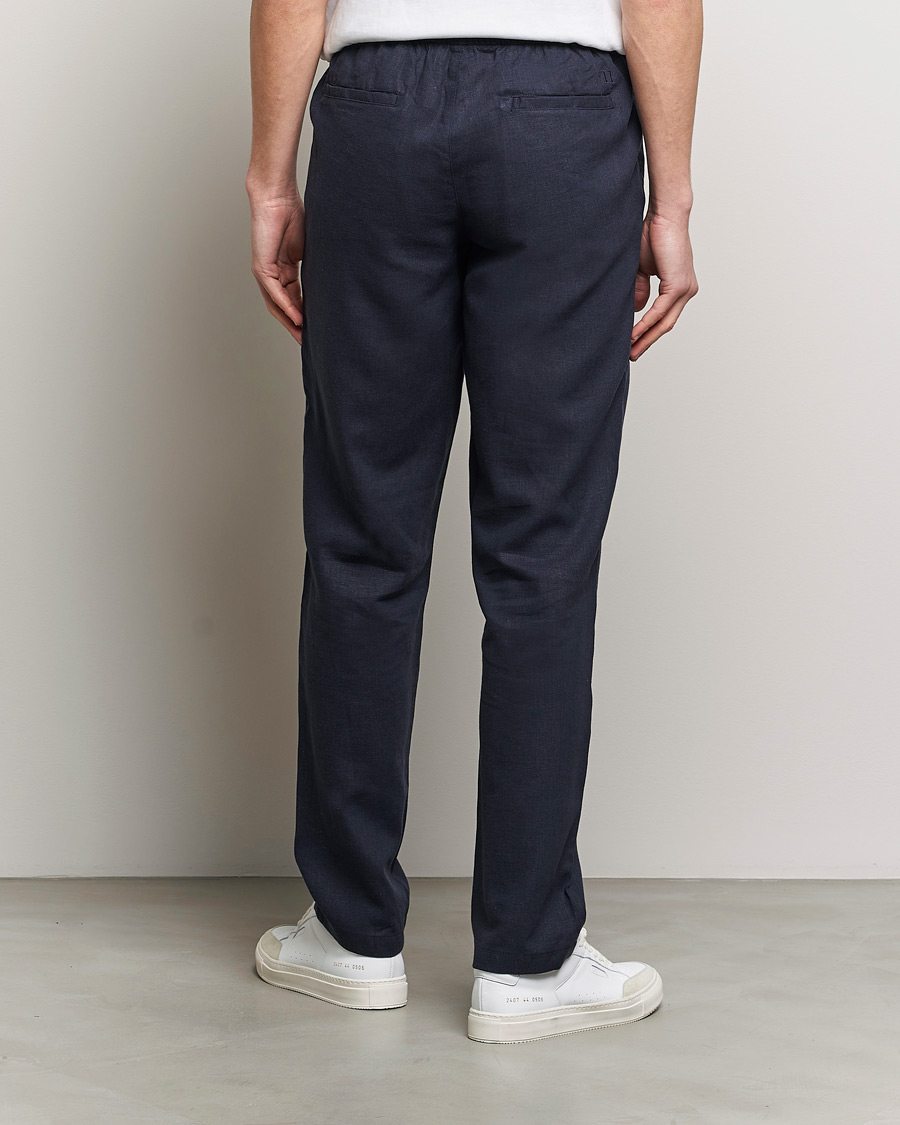 Herren | Hosen | LES DEUX | Patrick Linen Pants Dark Navy