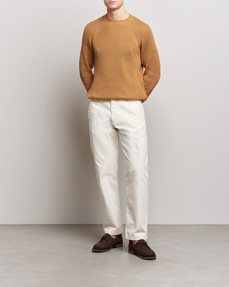 Herren | Pullover | Peregrine | Harry Organic Cotton Sweater Amber