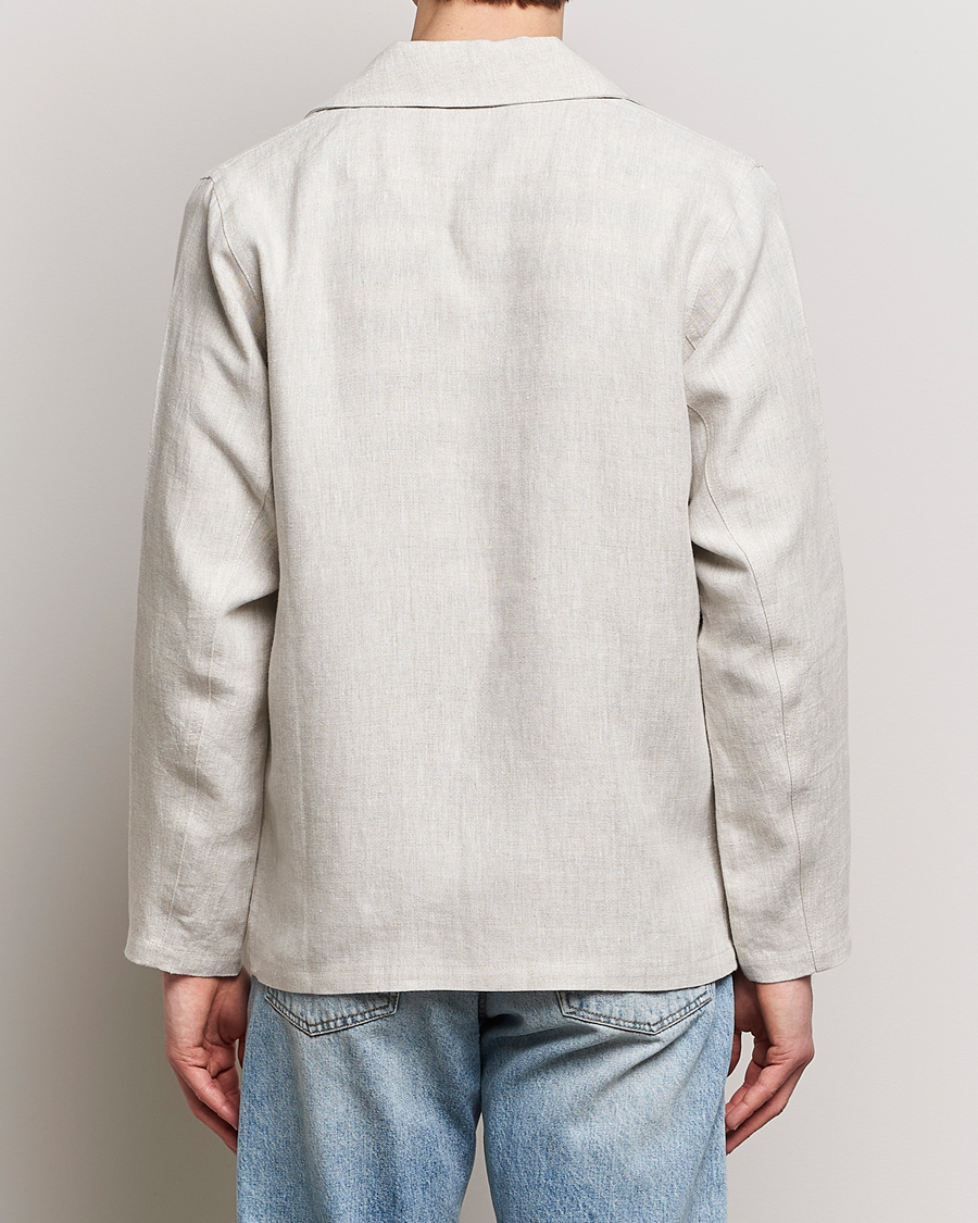 Herren | Hemden | Peregrine | Grange Linen Shacket Natural