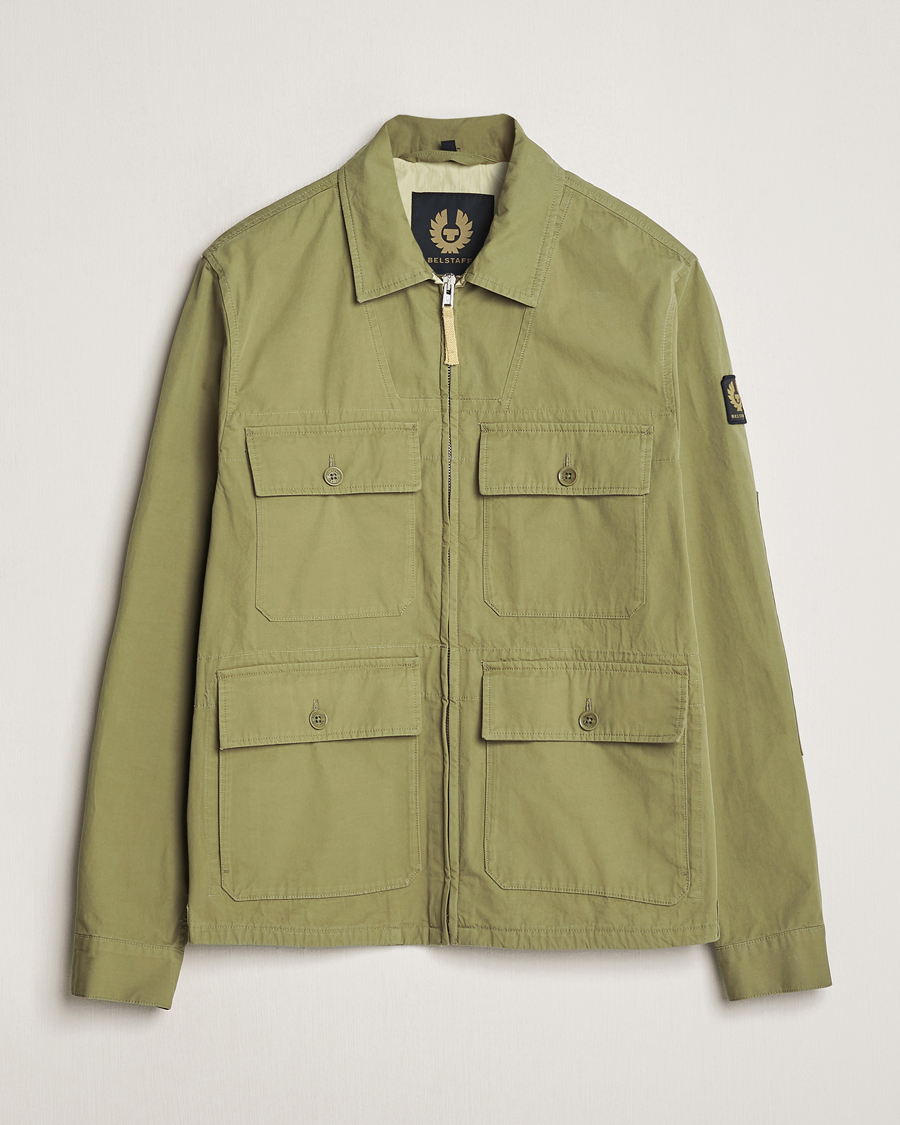 Herren | Jacken | Belstaff | Dalesman Cotton Field Jacket Aloe