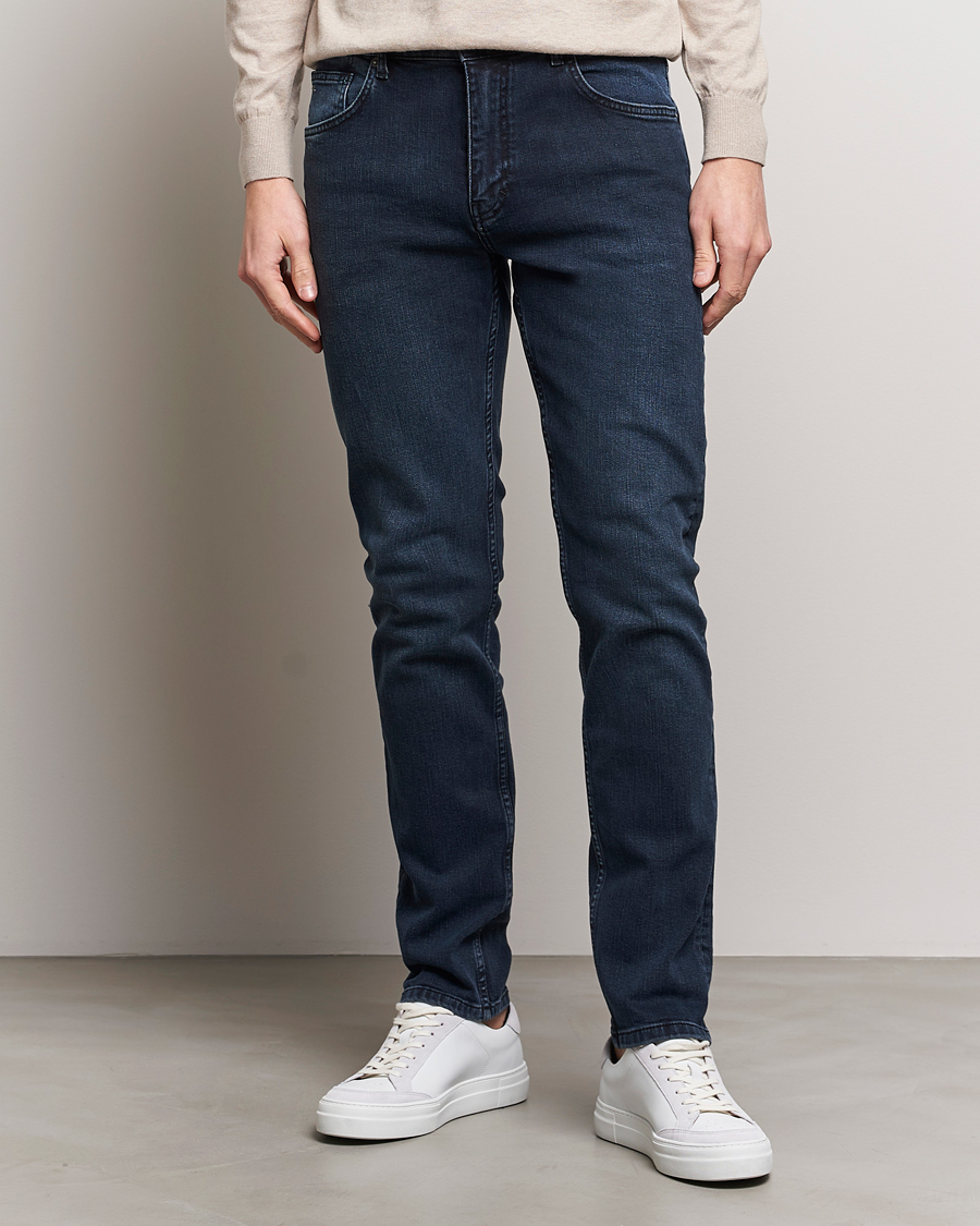 Herren | Blaue jeans | J.Lindeberg | Jay Active Blueblack Jeans Dark Blue