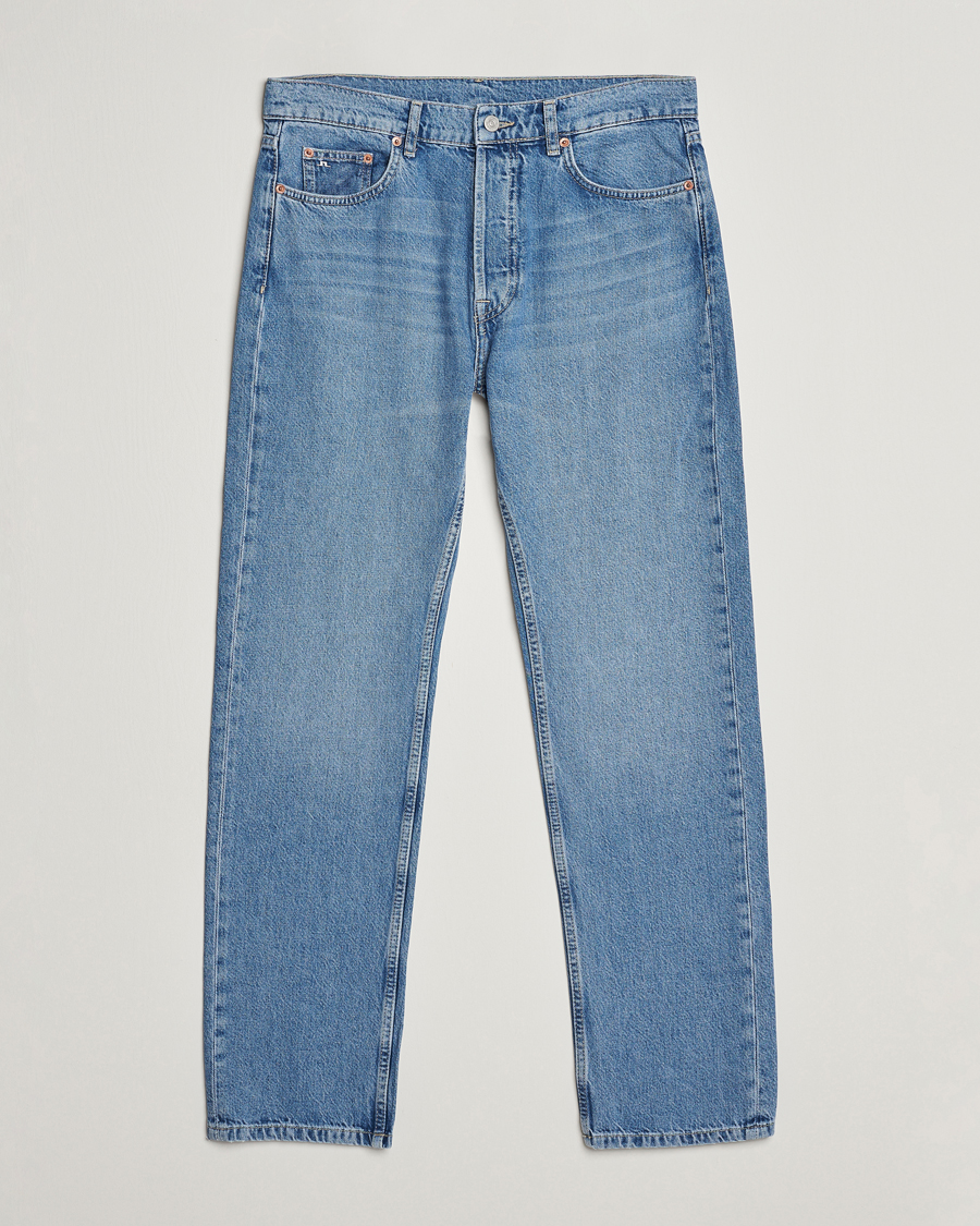 Herren | Jeans | J.Lindeberg | Cody Washed Regular Jeans Light Blue