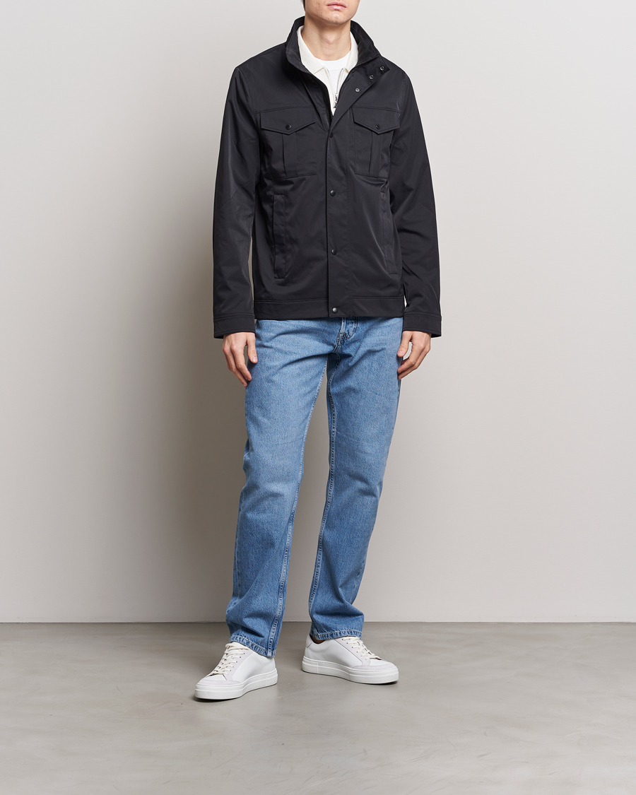 Herren | Jeans | J.Lindeberg | Cody Washed Regular Jeans Light Blue