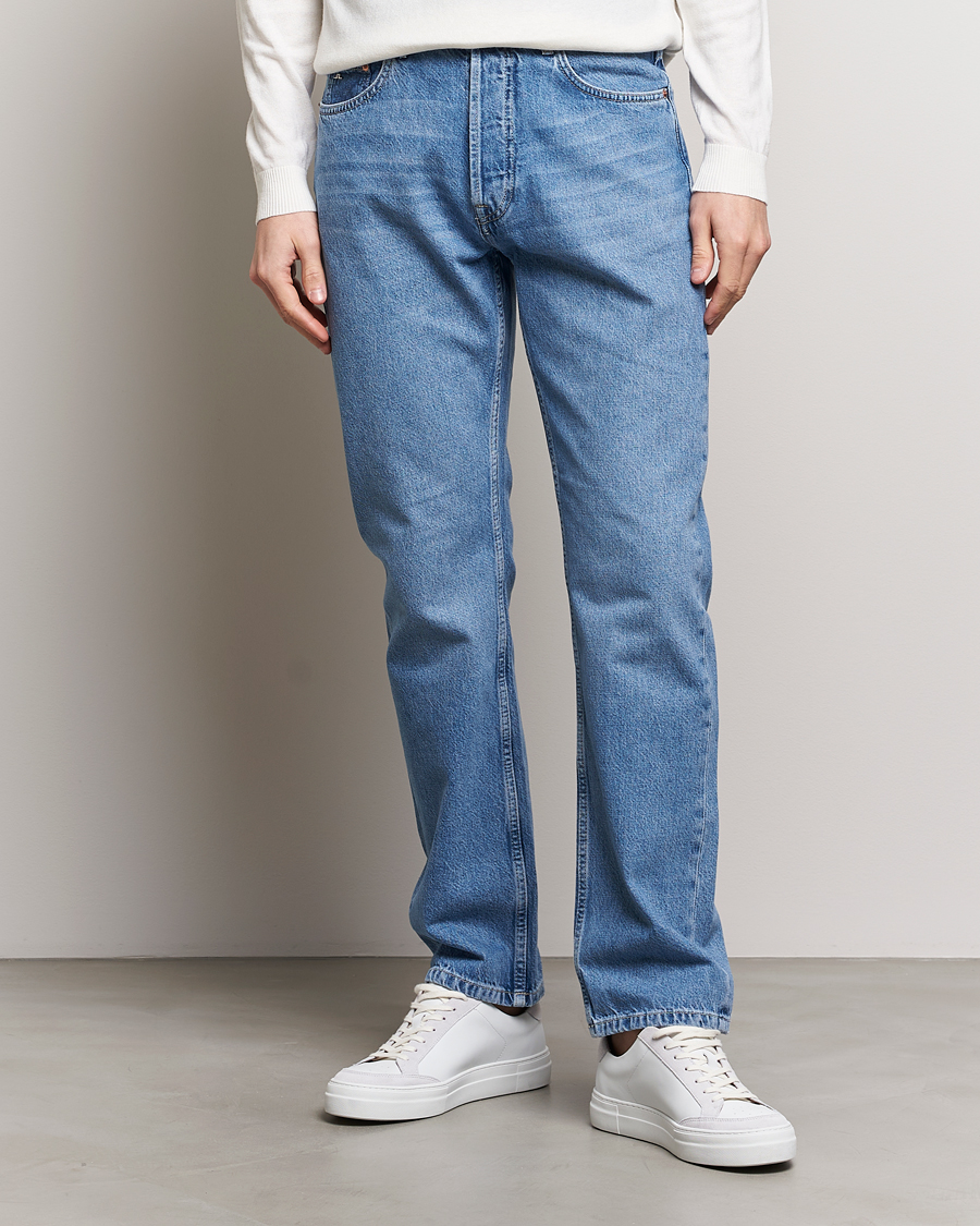 Herren | Blaue jeans | J.Lindeberg | Cody Washed Regular Jeans Light Blue