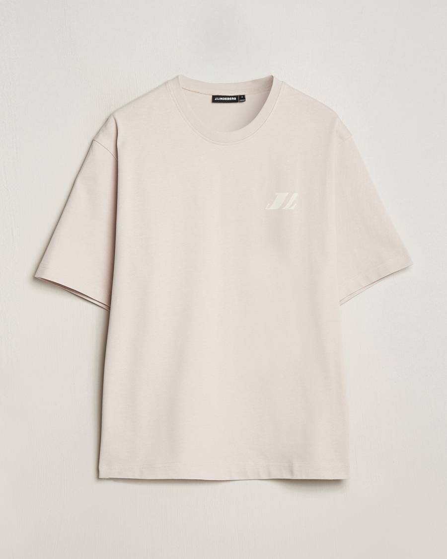 Herren | T-Shirts | J.Lindeberg | Cameron Loose T-Shirt Moonbeam