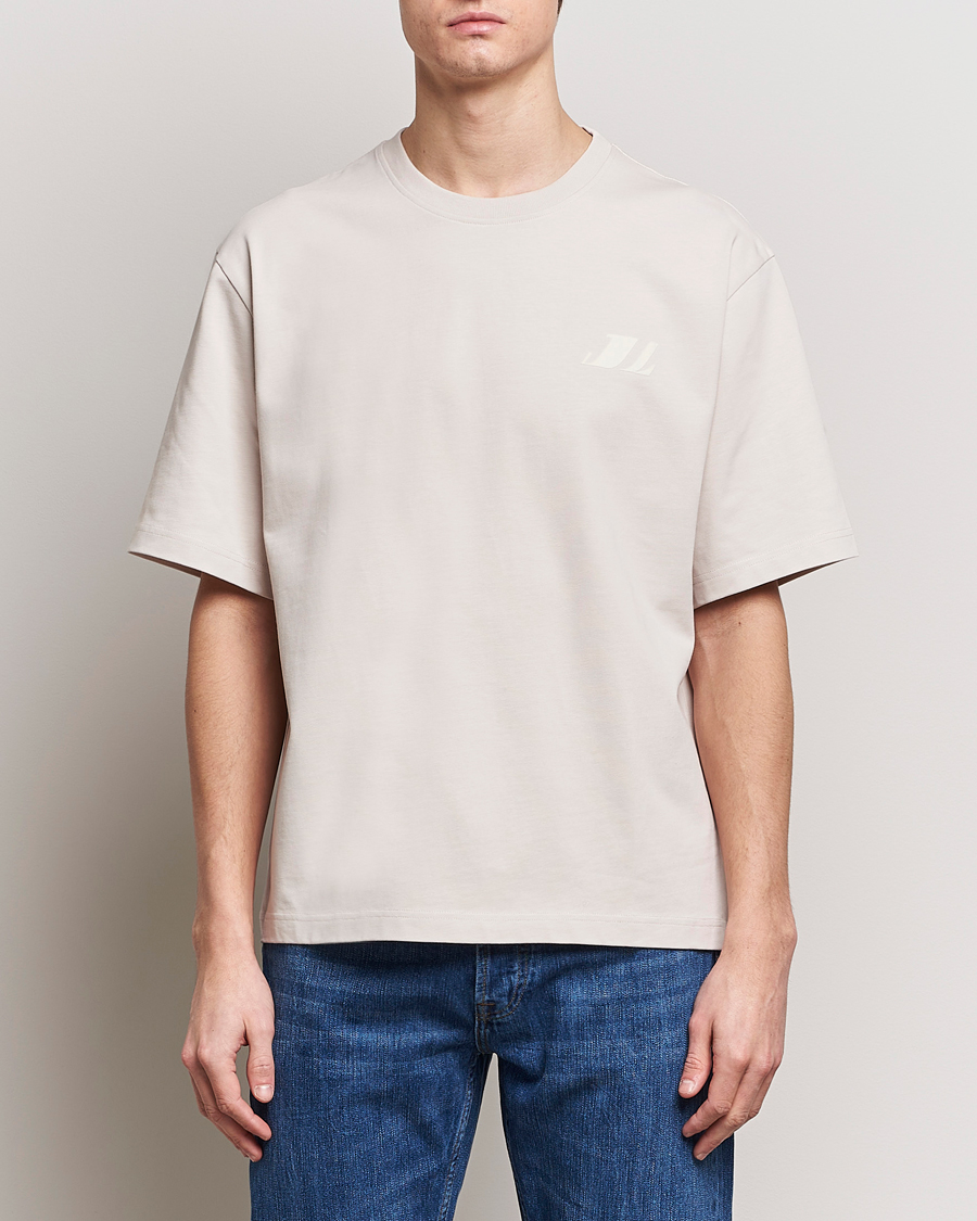 Herren | T-Shirts | J.Lindeberg | Cameron Loose T-Shirt Moonbeam