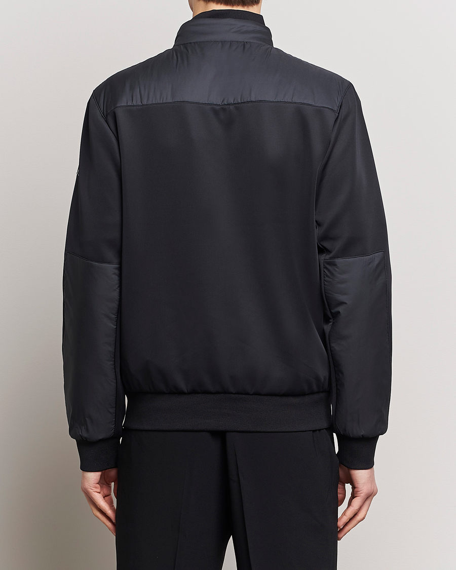 Herren | Pullover | J.Lindeberg | Dovid Hybrid Jacket Black