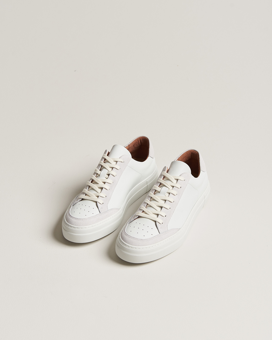 Herren | Kategorie | J.Lindeberg | Art Signature Leather Sneaker White