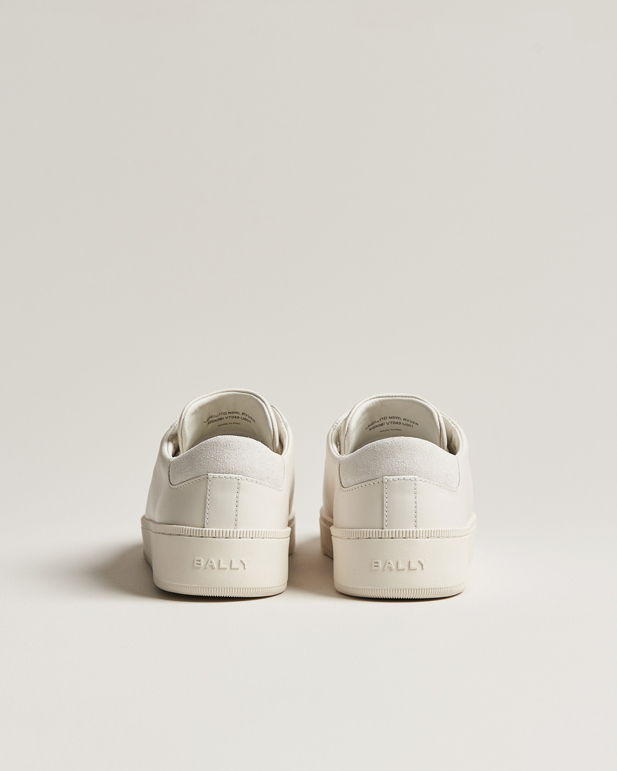Herren | Bally Ryver Leather Sneaker White | Bally | Ryver Leather Sneaker White