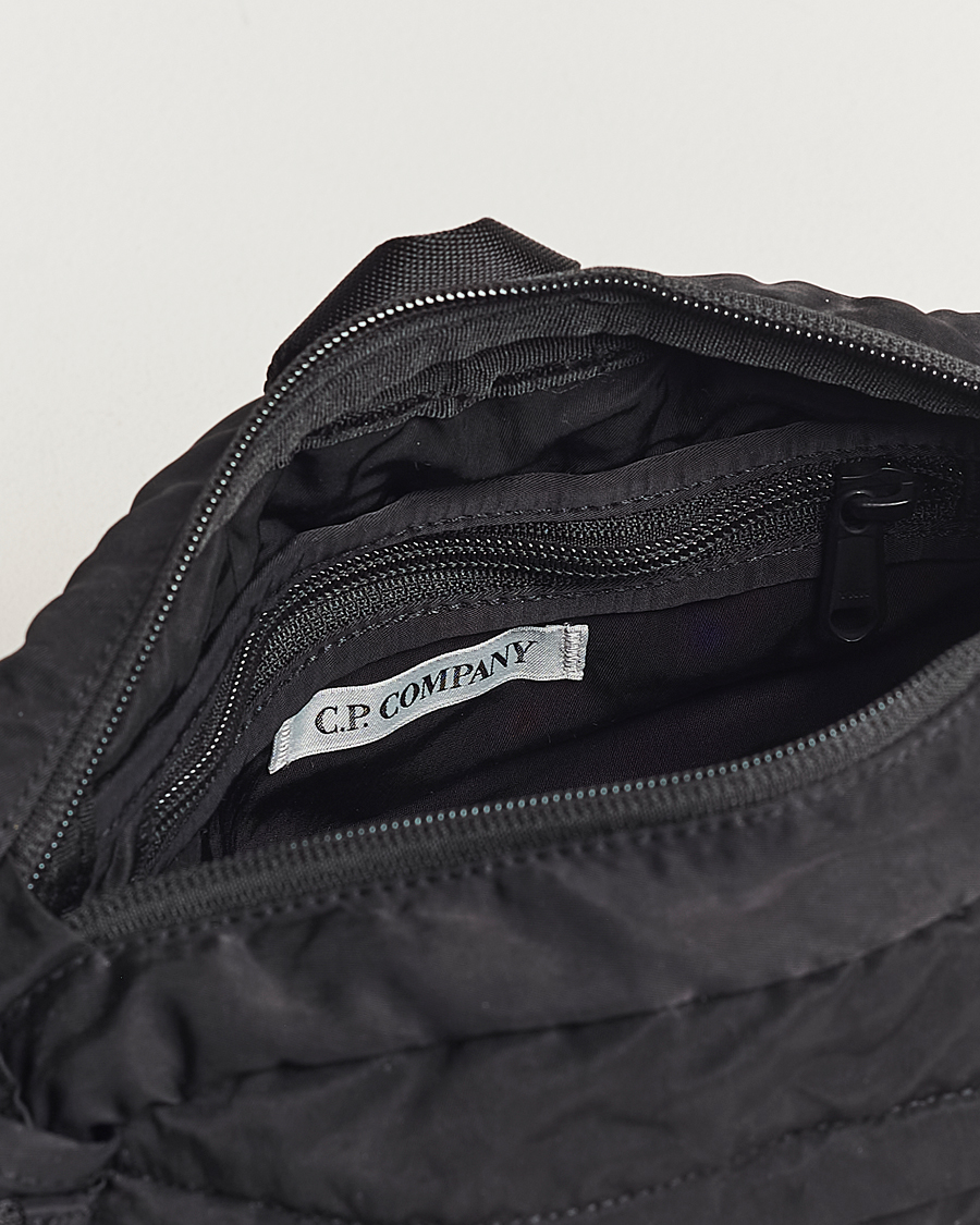 Herren | C.P. Company Nylon B Small Accessorie Bag Black | C.P. Company | Nylon B Small Accessorie Bag Black