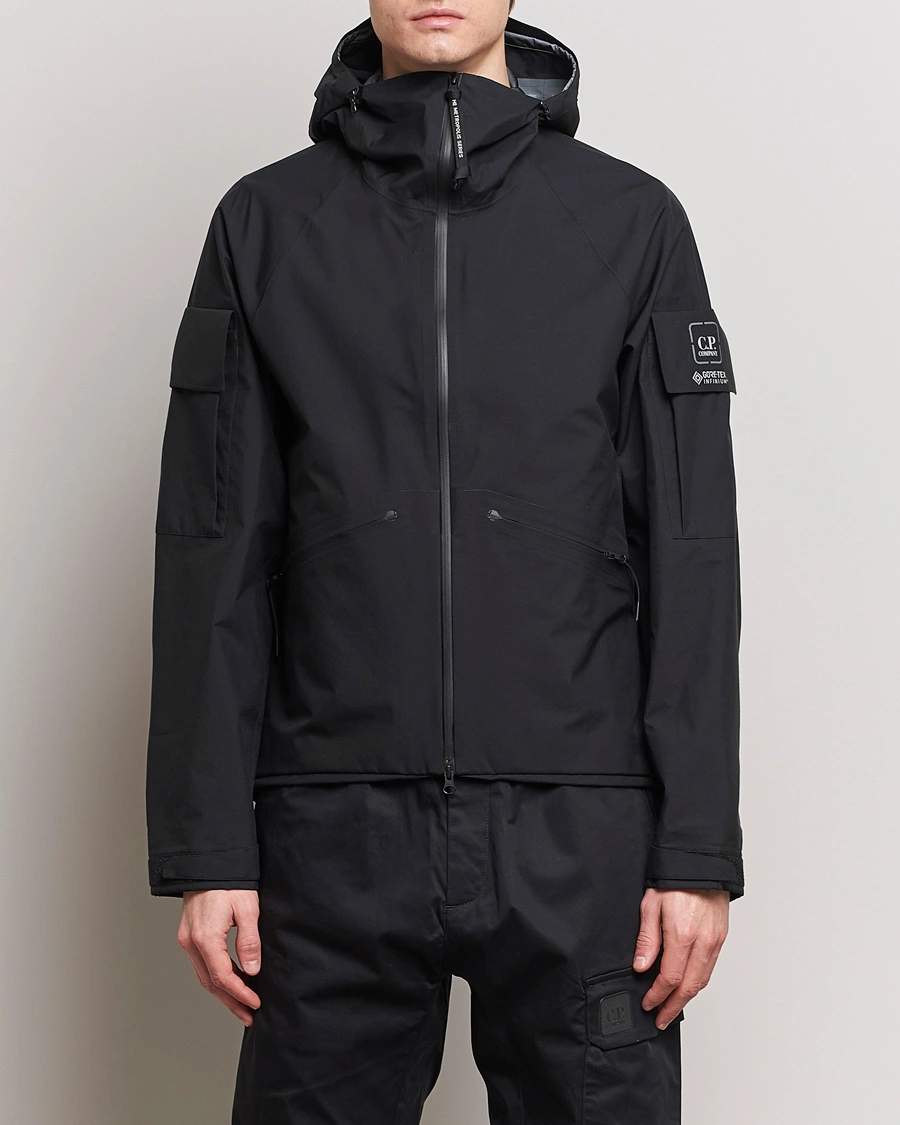 Herren | Casual Jacken | C.P. Company | Metropolis GORE-TEX Nylon Hooded Jacket Black