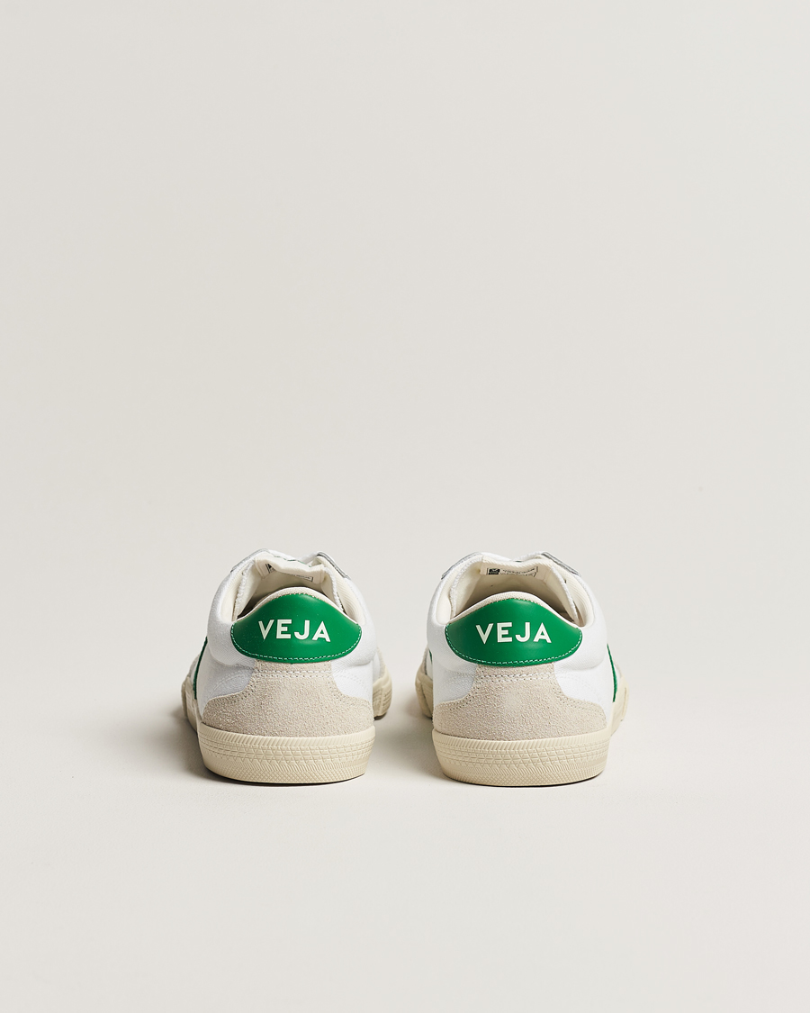 Herren | Veja Volley Sneaker White/Emeraude | Veja | Volley Sneaker White/Emeraude