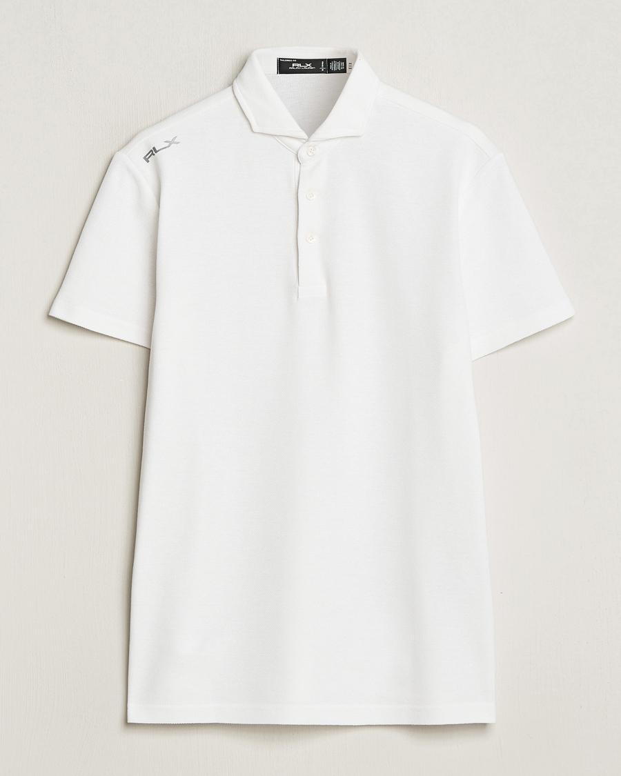 Herren | Poloshirts | RLX Ralph Lauren | Short Sleeve Polo Ceramic White