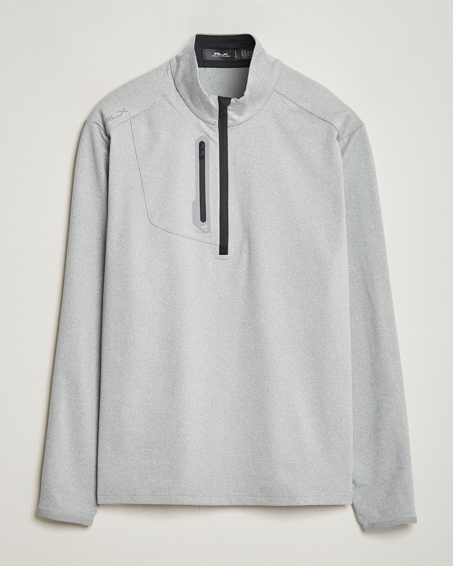 Herren | Pullover | RLX Ralph Lauren | Luxury Jersey Half Zip Andover Heather