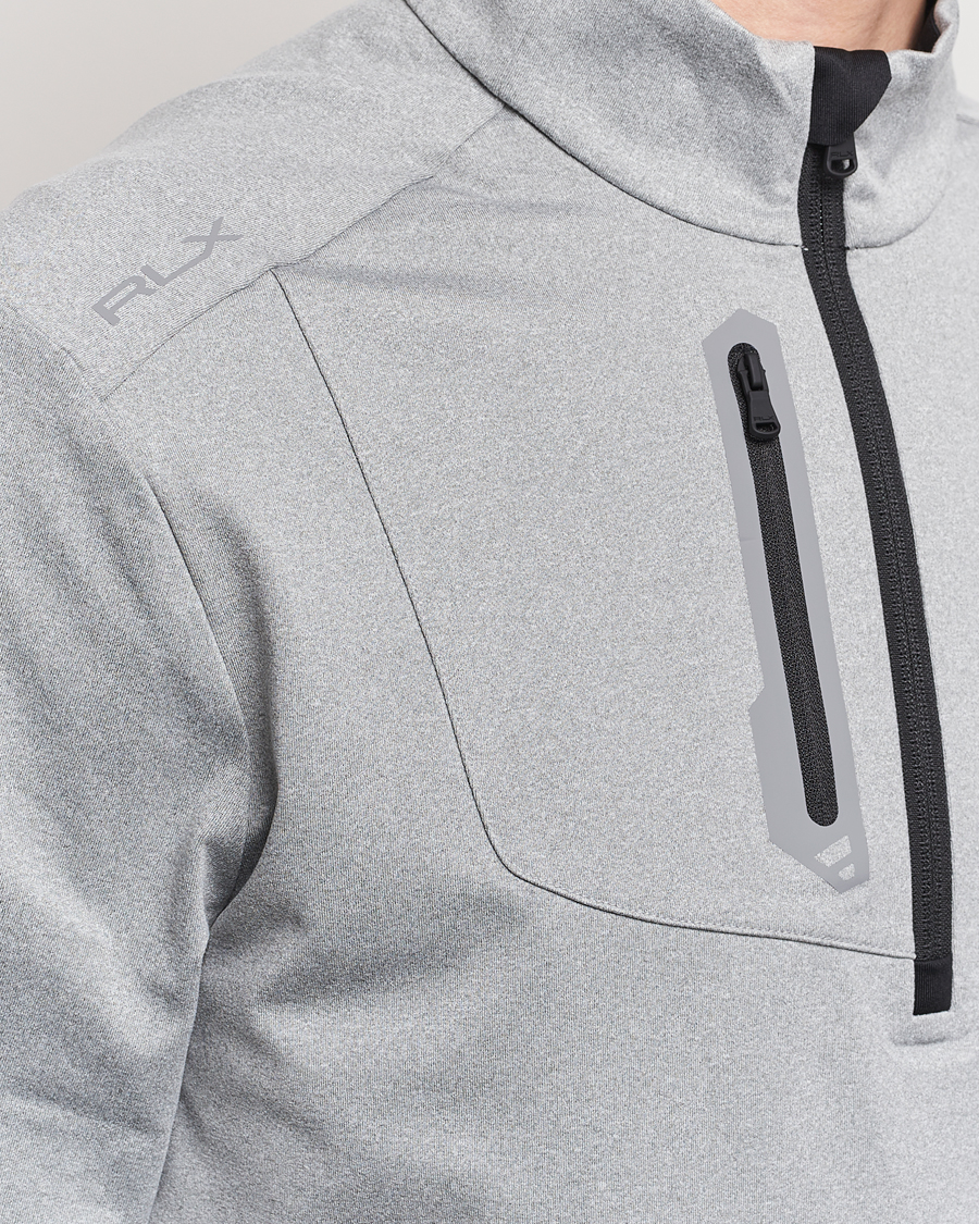 Herren | Pullover | RLX Ralph Lauren | Luxury Jersey Half Zip Andover Heather