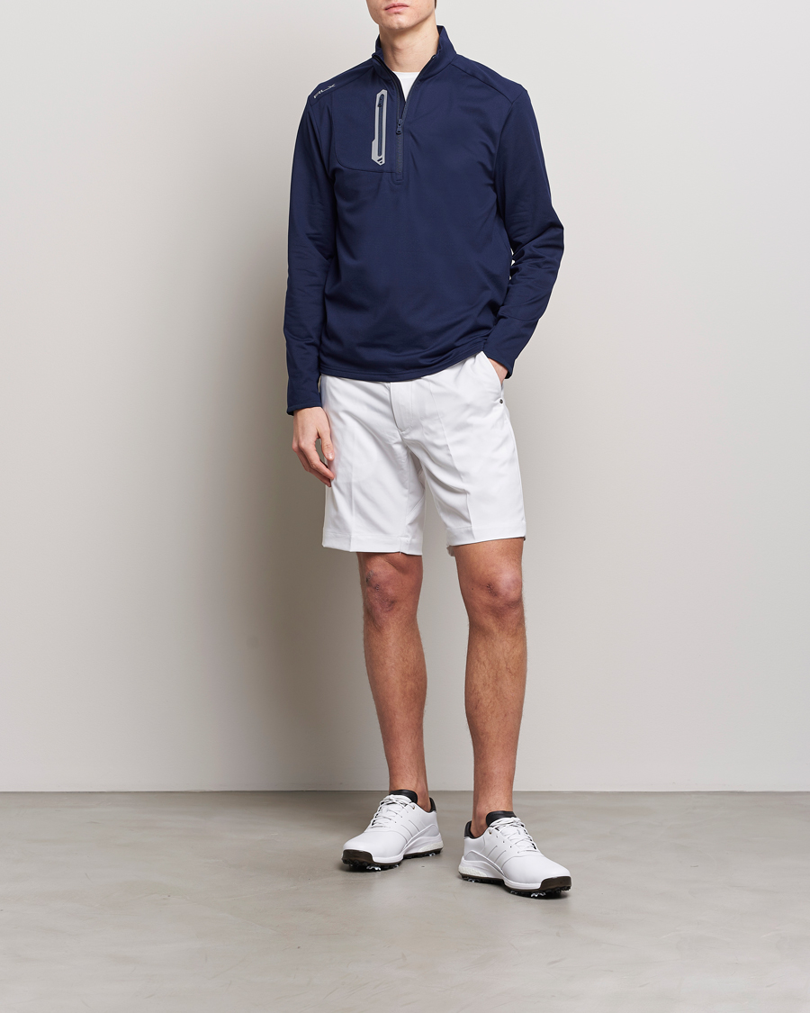 Herren | Pullover | RLX Ralph Lauren | Luxury Jersey Half Zip Refined Navy