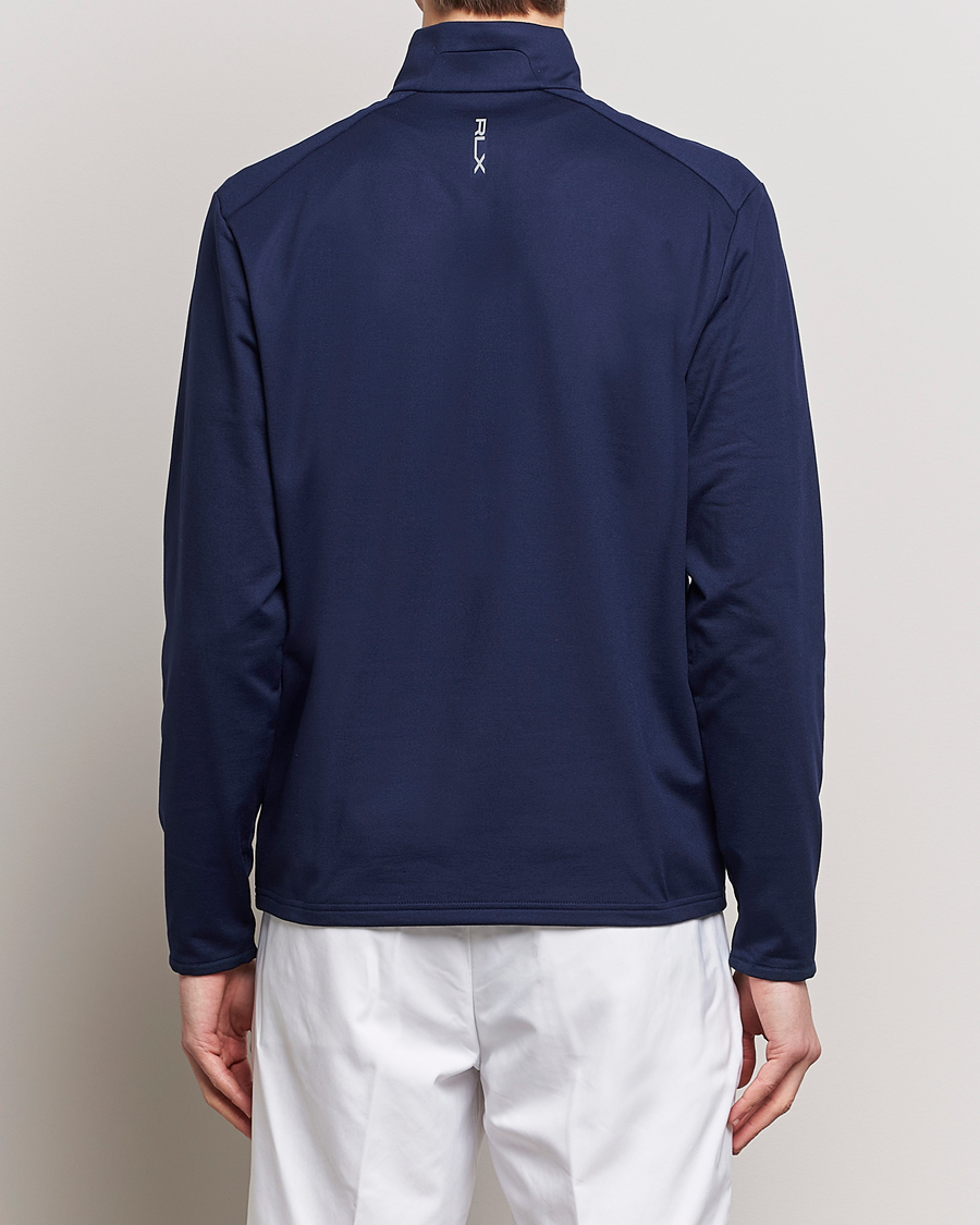 Herren | Pullover | RLX Ralph Lauren | Luxury Jersey Half Zip Refined Navy