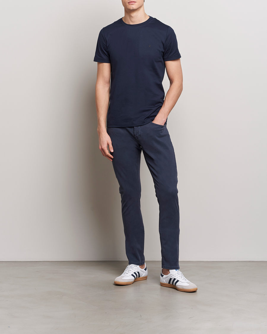 Herren | Hosen | Dondup | George Gabardine 5-Pocket Navy