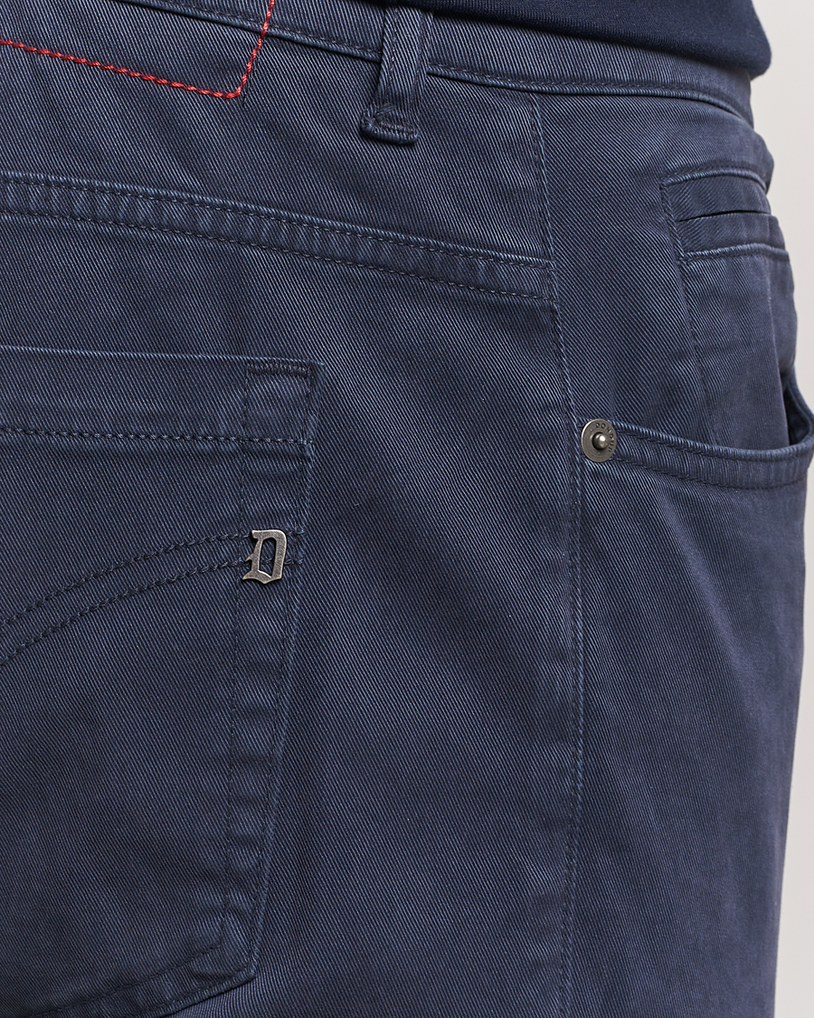 Herren | Hosen | Dondup | George Gabardine 5-Pocket Navy