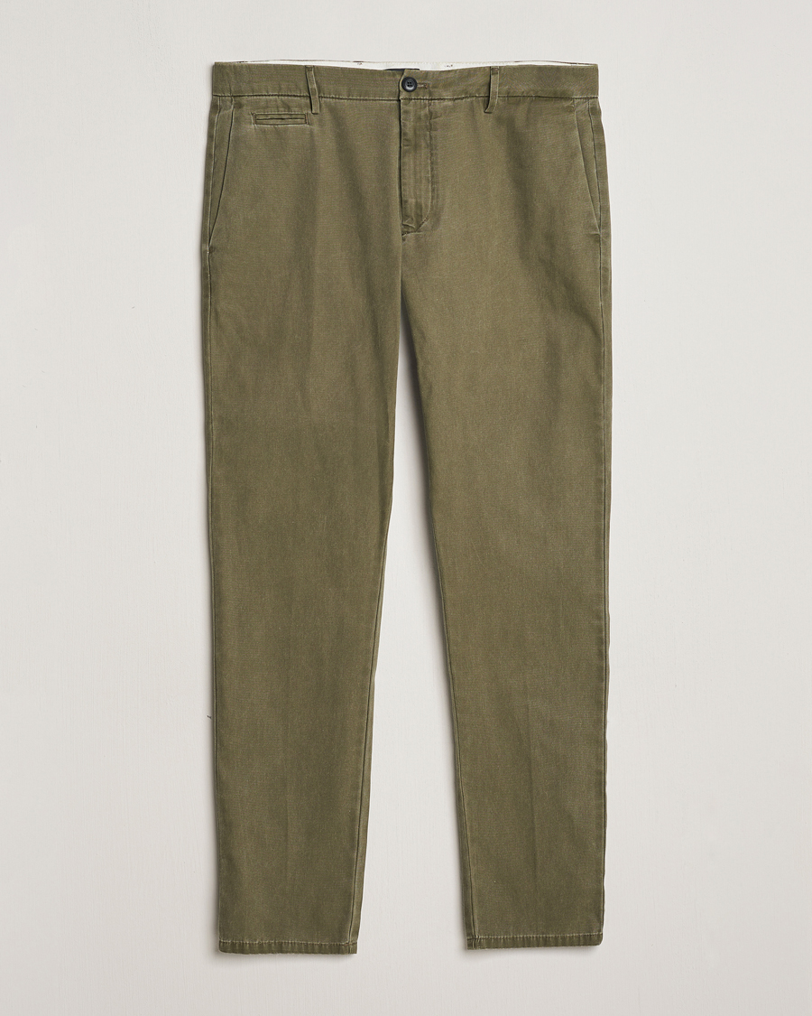 Herren | Hosen | Dondup | Joe Cotton Chinos Olive Green