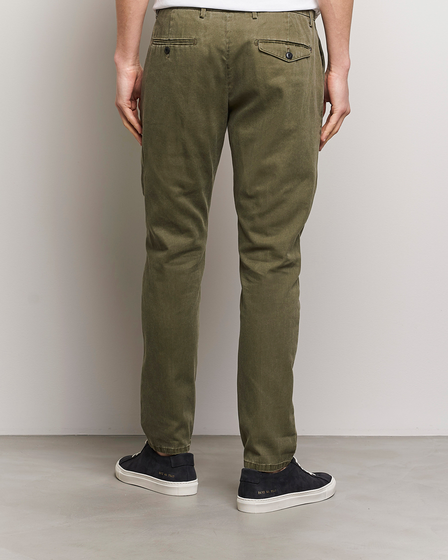 Herren | Hosen | Dondup | Joe Cotton Chinos Olive Green