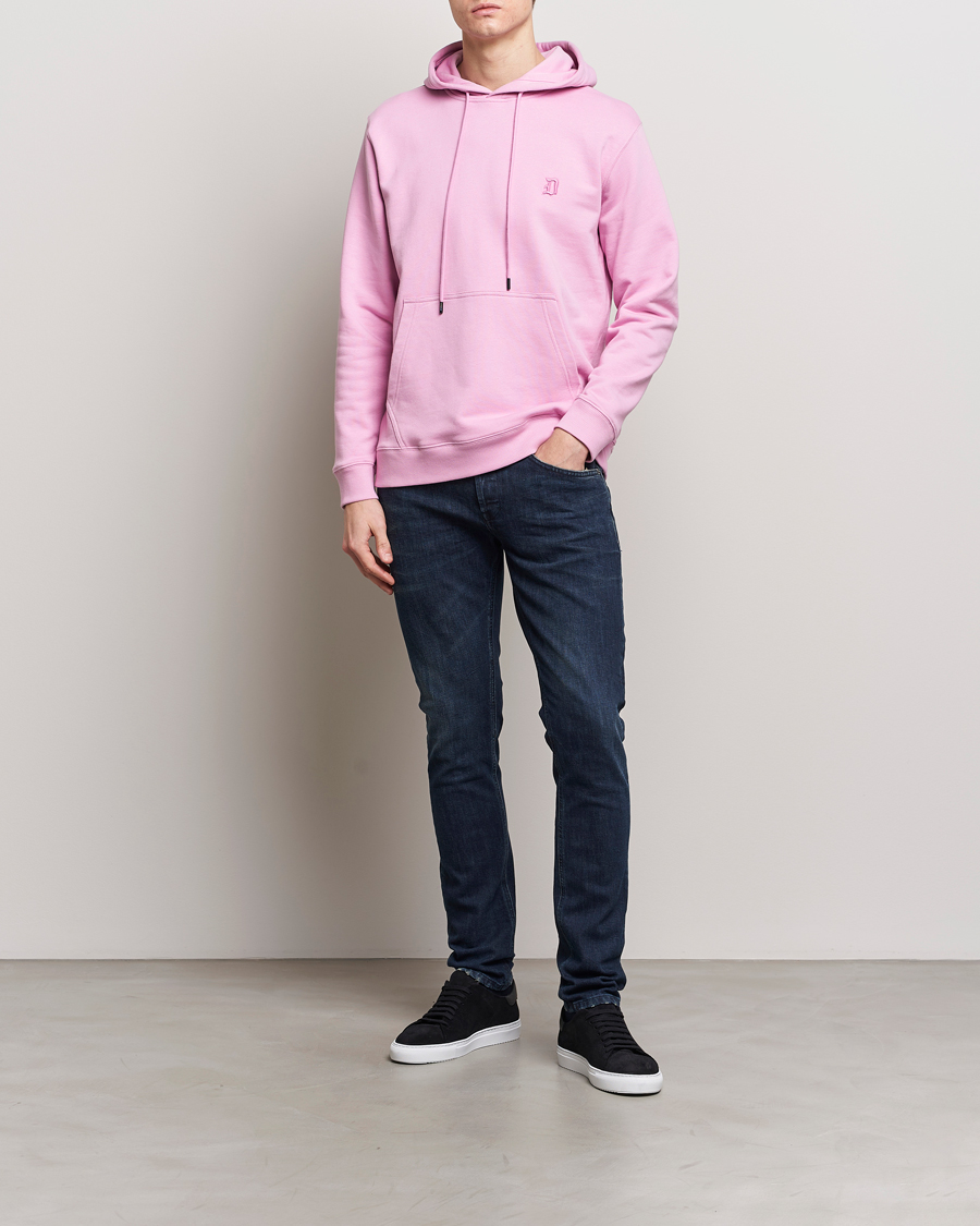 Herren | Pullover | Dondup | Logo Hoodie Washed Pink