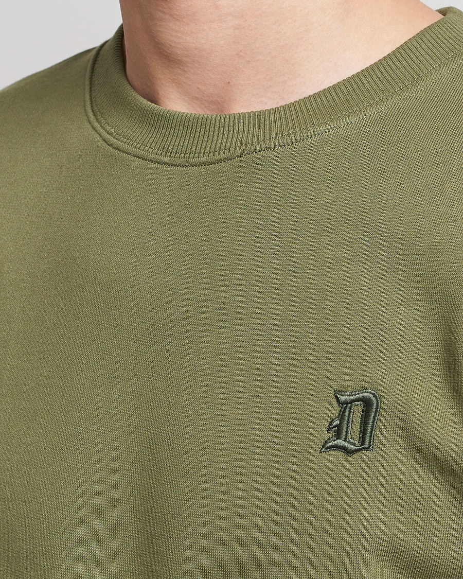 Herren | Pullover | Dondup | Loco Crew Neck Sweatshirt Olive Green