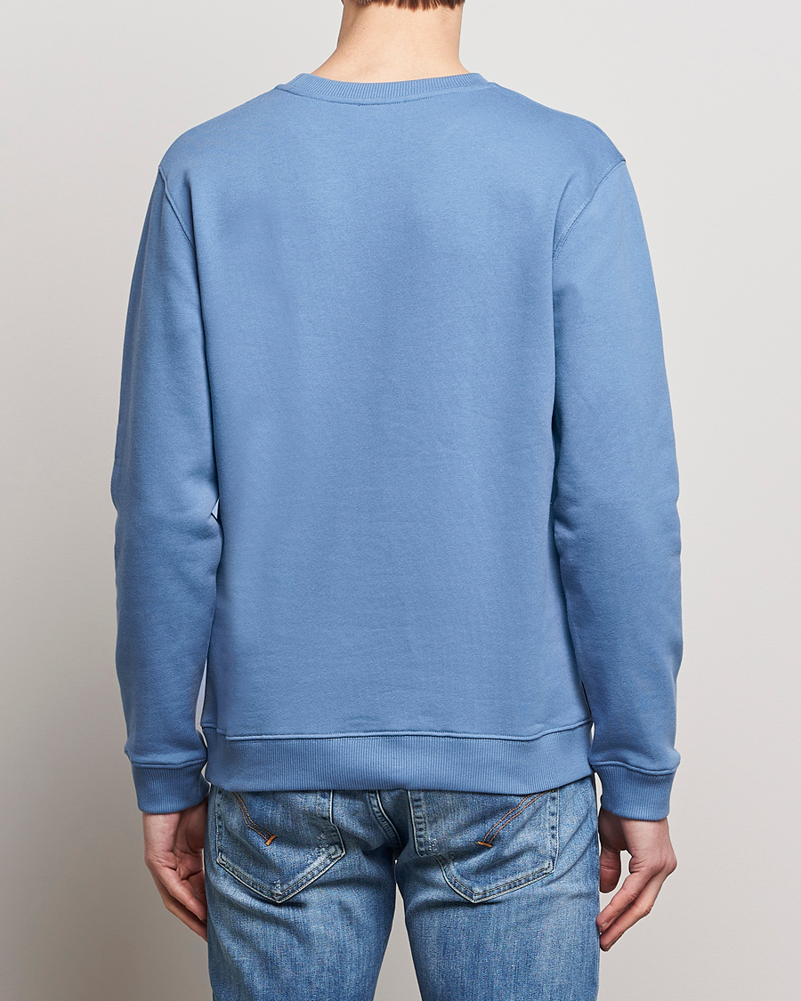 Herren | Pullover | Dondup | Loco Crew Neck Sweatshirt Washed Blue