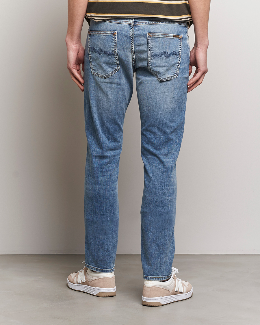 Herren | Jeans | Nudie Jeans | Lean Dean Jeans Broken Blue