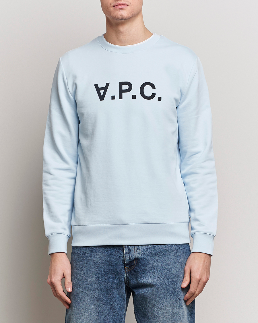 Herren | Sale kleidung | A.P.C. | VPC Sweatshirt Light Blue