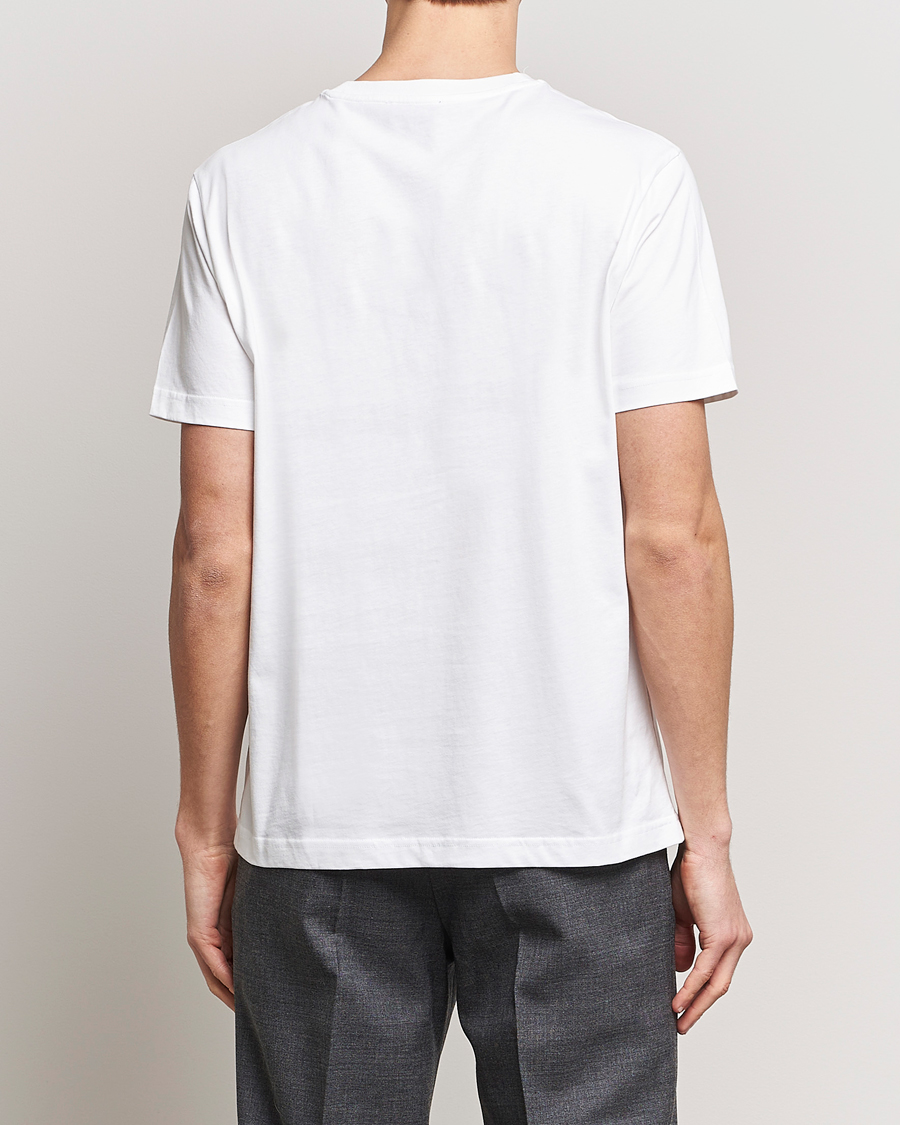 Herren | T-Shirts | A.P.C. | Paisley Logo Crew Neck T-Shirt White