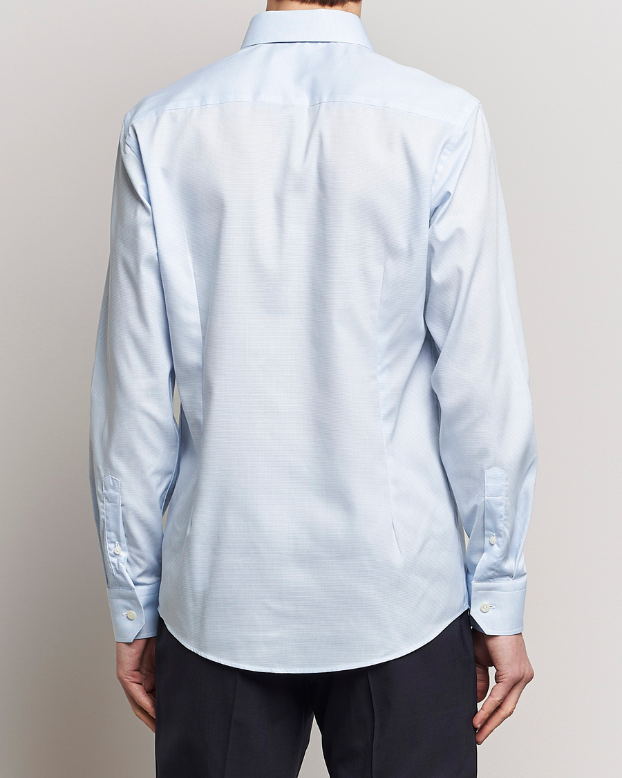 Herren | Hemden | Eton | Slim Fit Twill Shirt Light Blue