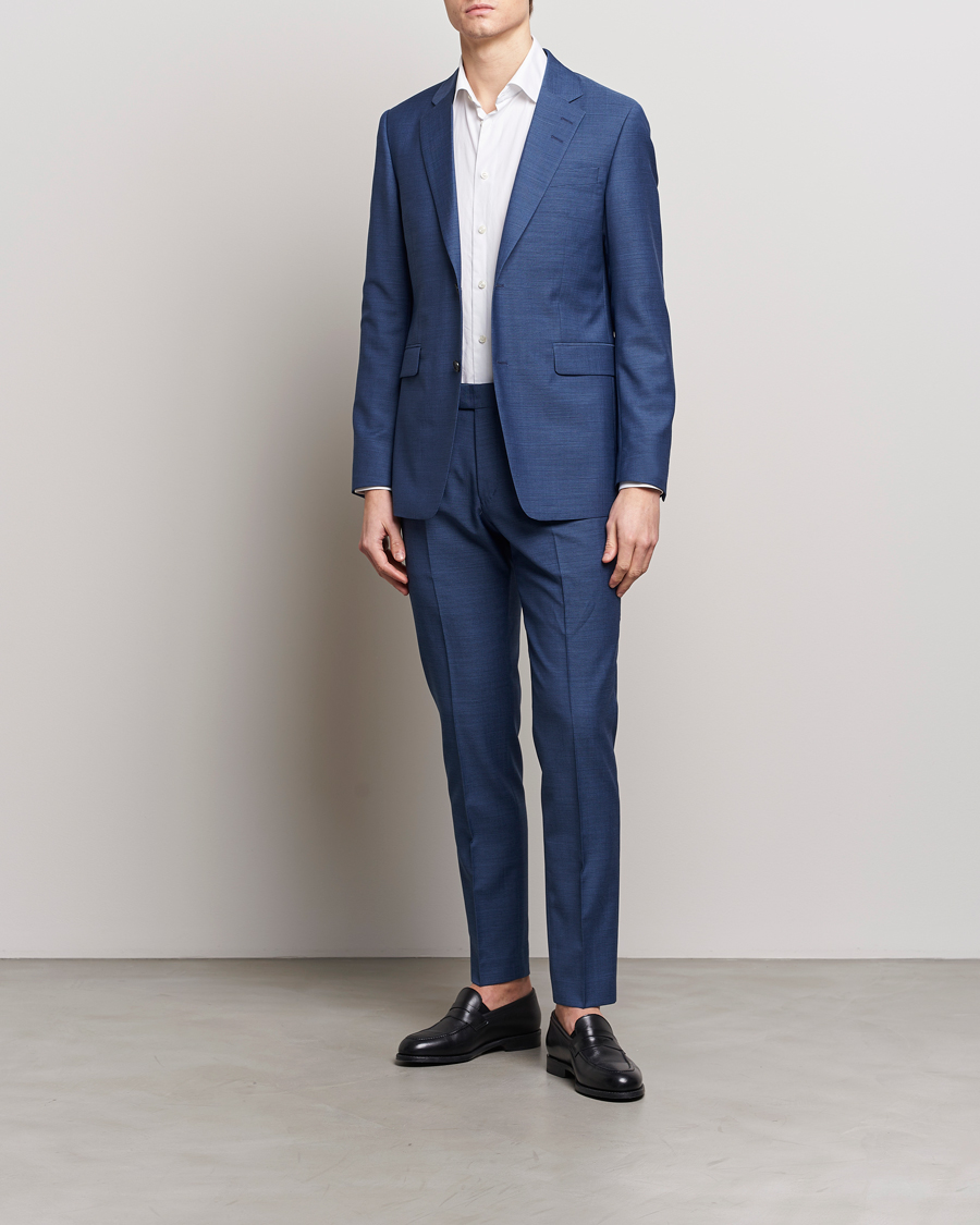 Herren | Sakkos | Tiger of Sweden | Justin Wool Blazer Smokey Blue