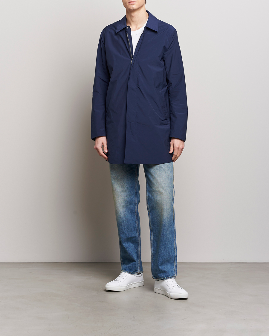 Herren | Jacken | Tiger of Sweden | Cort Car Coat Indigo