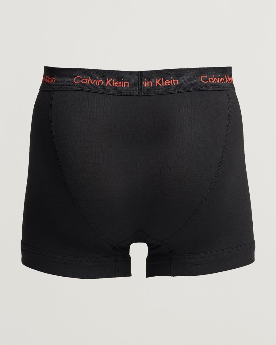 Herren | Trunks | Calvin Klein | Cotton Stretch Trunk 3-pack Black