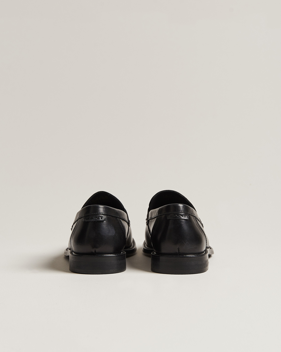 Herren | GANT Lozham Leather Loafer Black | GANT | Lozham Leather Loafer Black