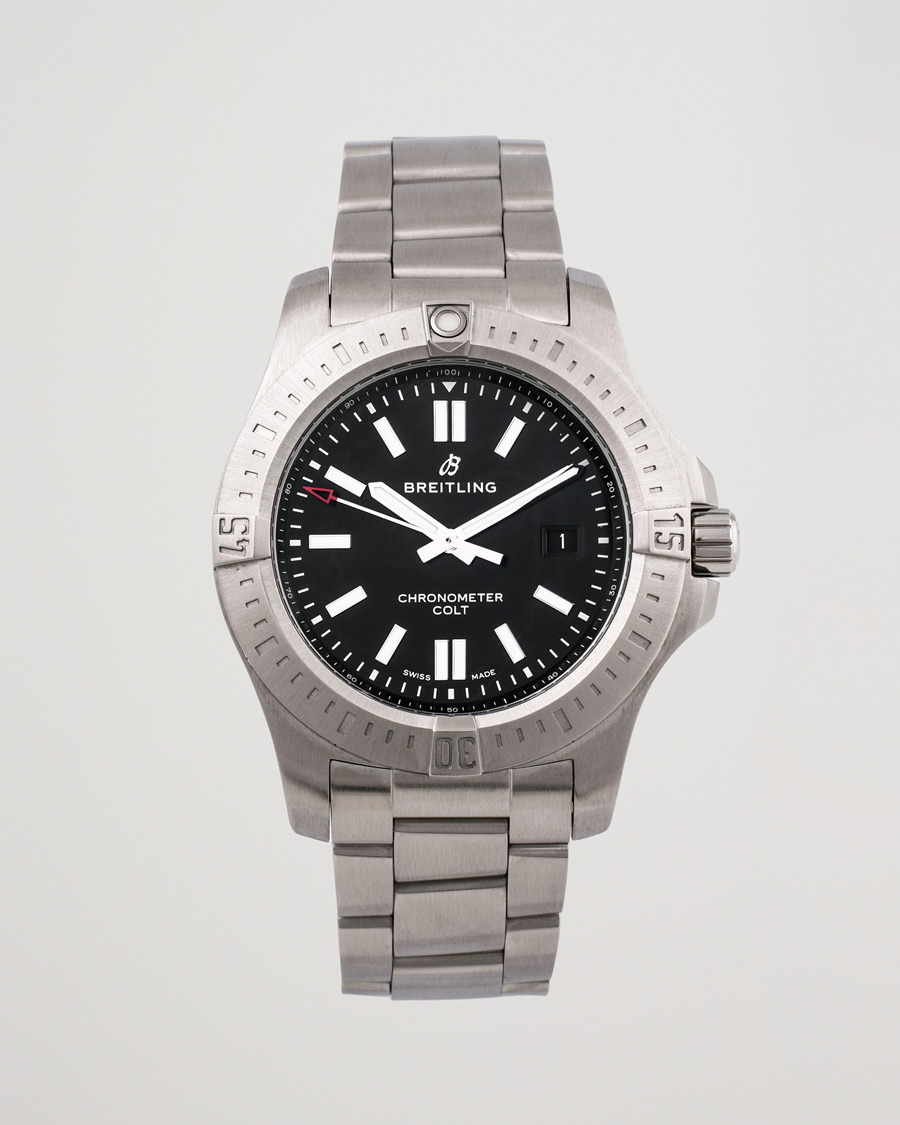 Herren | Breitling Pre-Owned Chronomat Colt A17388101B1A1 Silver | Breitling Pre-Owned | Chronomat Colt A17388101B1A1 Silver