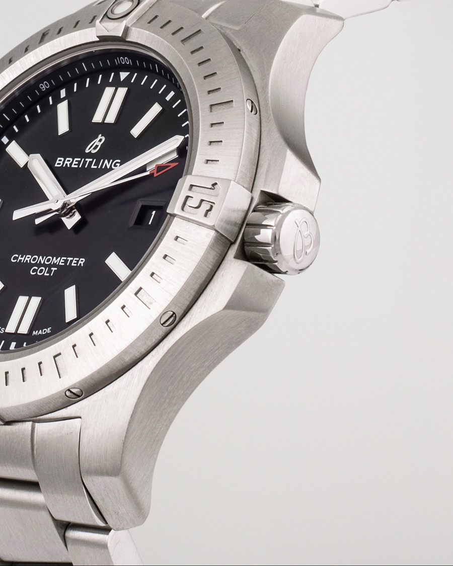 Herren | Breitling Pre-Owned Chronomat Colt A17388101B1A1 Silver | Breitling Pre-Owned | Chronomat Colt A17388101B1A1 Silver