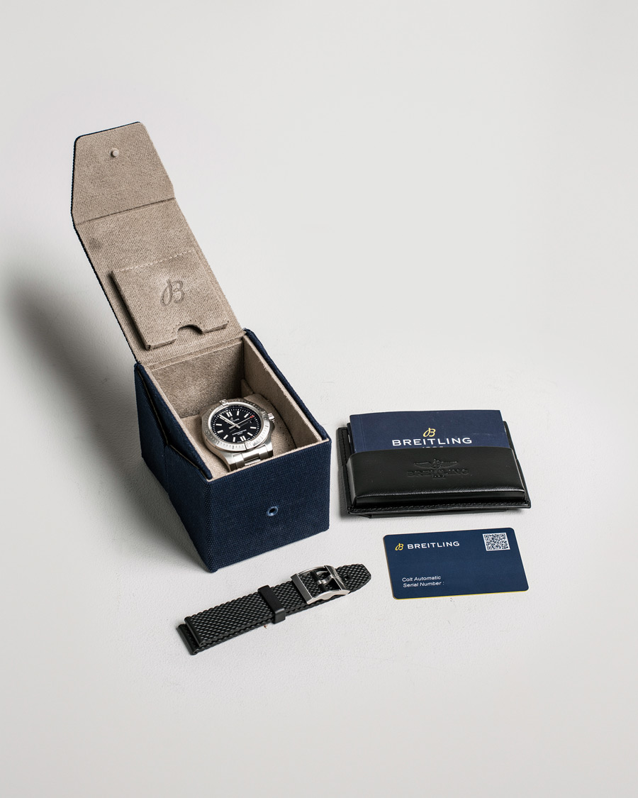 Herren | Breitling Pre-Owned Chronomat Colt A17388101B1A1 Silver | Breitling Pre-Owned | Chronomat Colt A17388101B1A1 Silver