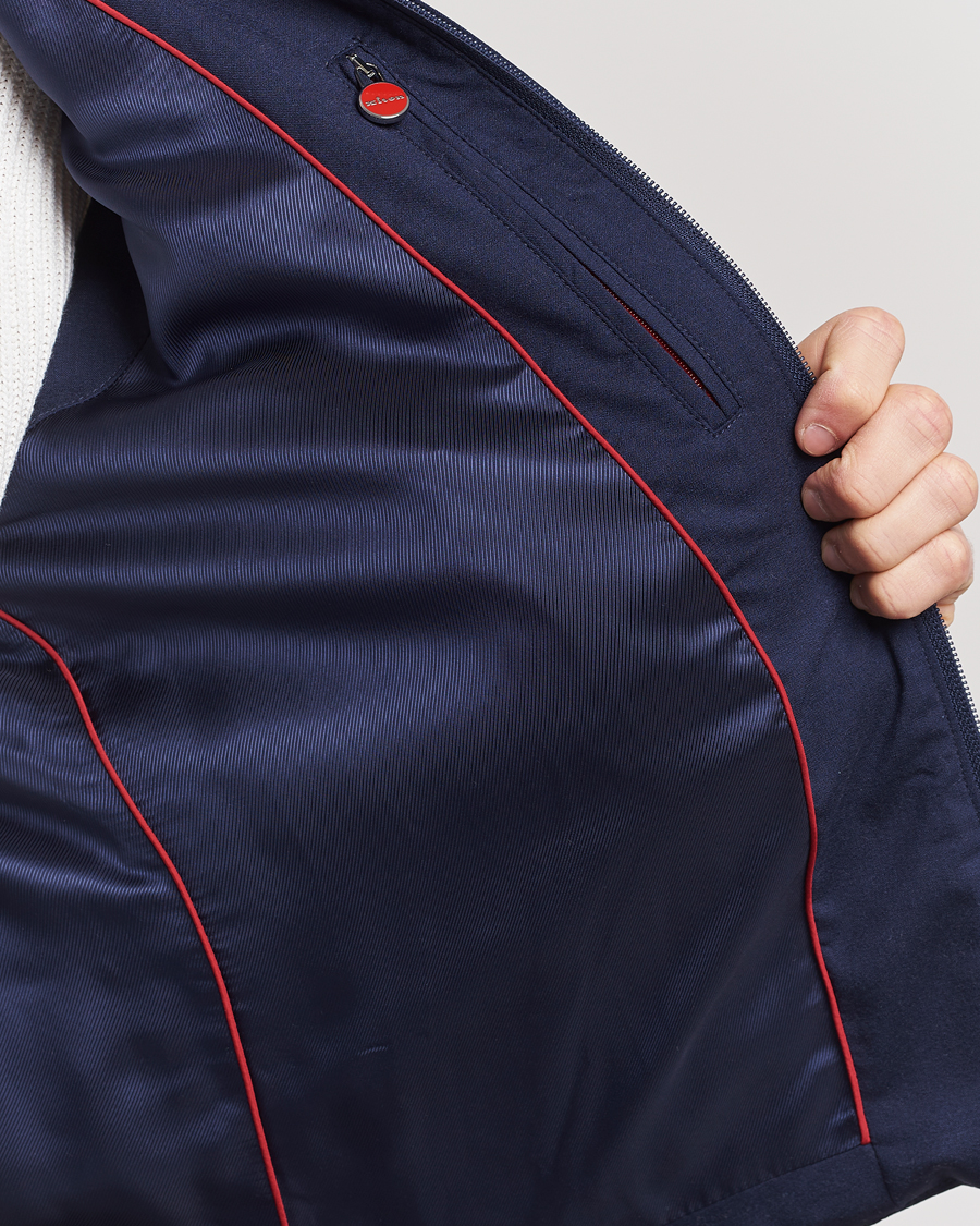 Herren | Jacken | Kiton | Technical Wool Gilet Navy
